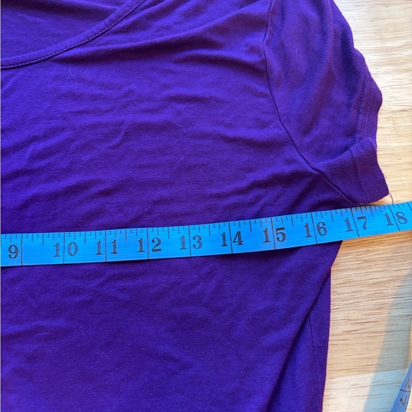 Purple Short Sleeve Maxi Dress - Size M - Picture 6 of 6